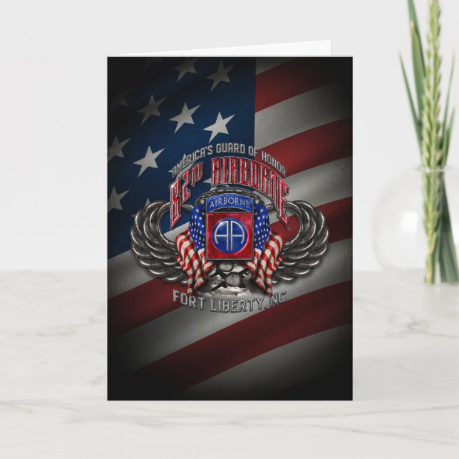 Carte 82e Airborne (Devant)