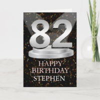 82e anniversaire Points saillants Ajouter une cart