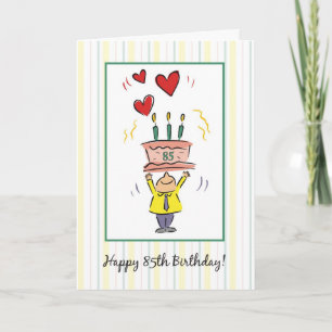 Carte 85e anniversaire