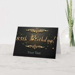 Carte 85th Anniversaire !