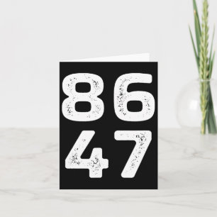 Carte 8647 - Anti Trump - 86 Le 47ème Président - Vintag