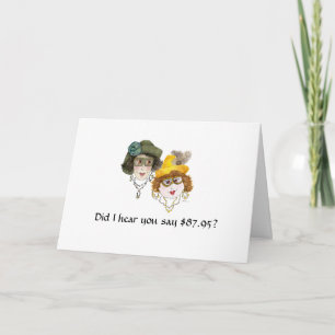 Carte 88ème anniversaire humoristique pour les femmes