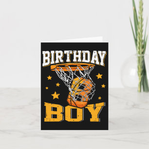 Carte 8 Anniversaire Bysketbyll Garçon 8 Anniversaire By