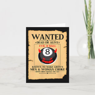 Carte 8 Billard Billard Billard Billard Joueur Snooker