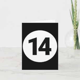 Carte 8 Pool Ball 14 Billiards Costume Halloween Groupe 