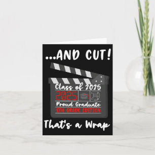Carte 8e année Graduation 2025 Funny Graduate Dernier jo