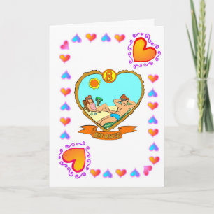 Carte 8ème Anniversaire