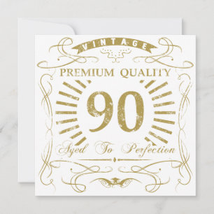 Carte 90e anniversaire Gag cadeau