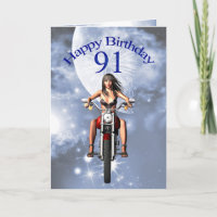 91e anniversaire avec une fille de motards
