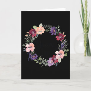 Carte 92 Ans Floral Aimé 92e Anniversaire Femmes 92 Ans
