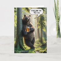 95e anniversaire Ours avec Mug de bière