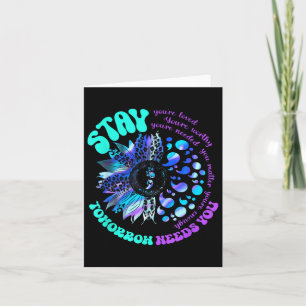 Carte 988 Prévention du suicide Restez demain Besoin de 