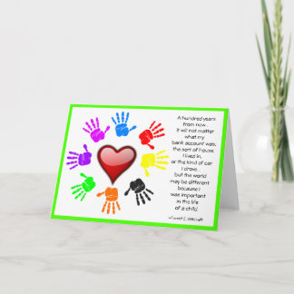 Carte A0001.I Fait une différence.Card.2