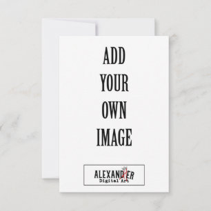 Carte A1 verticale 3,5 x 5 po