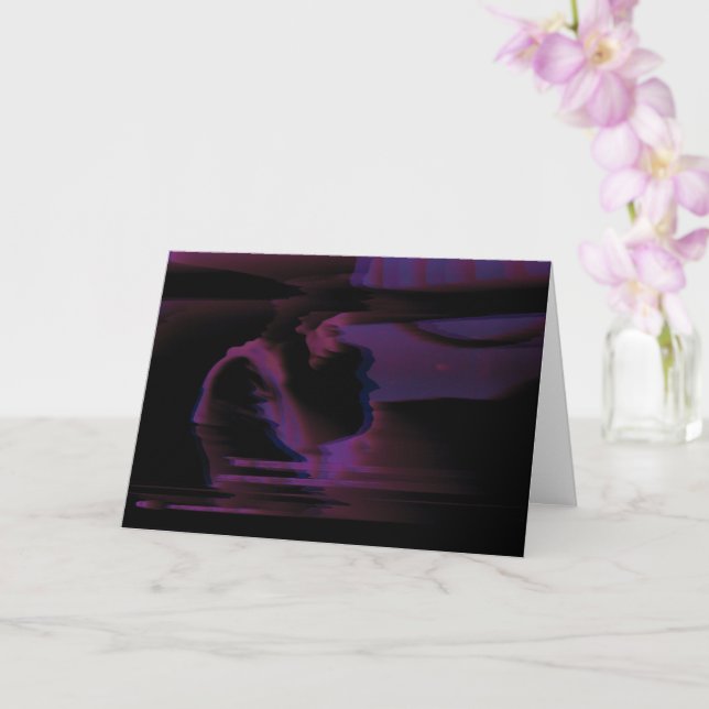 Carte A80 "New In Town" No 002 (Orchidée)