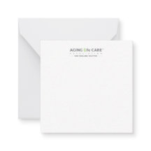 Carte à billets plats de 2,5 po x 2,5 po - Nouvell