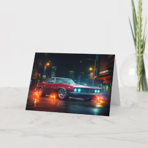 Carte à billets vierges Cinématique Hot Red Wheels