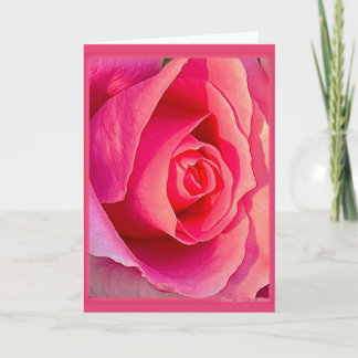 Carte A Blush of Pink A Whisper of Love