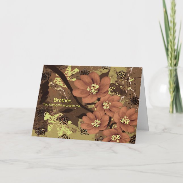 Carte À Brother (Adieu du frère Terminally ill) (Devant)