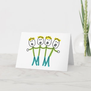 Carte A Cappella Stickmen