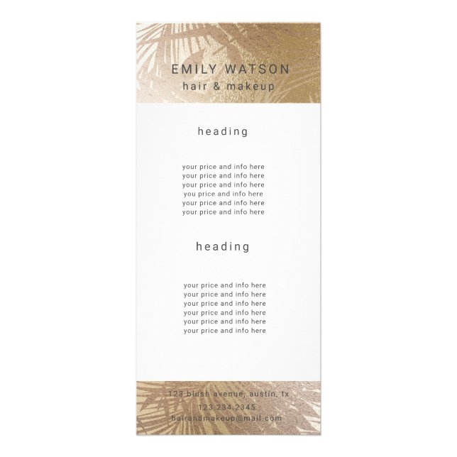 carte à crémaillères tropicales (Devant)