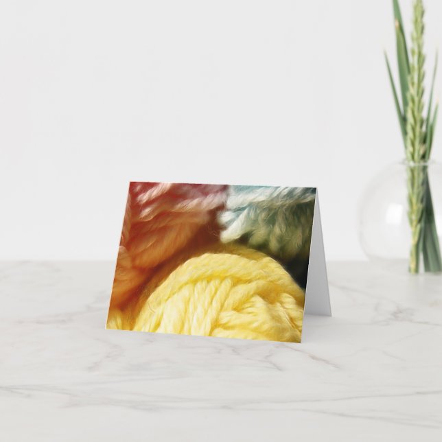 Carte à fils doux - version 3 personnalisée (Devant)