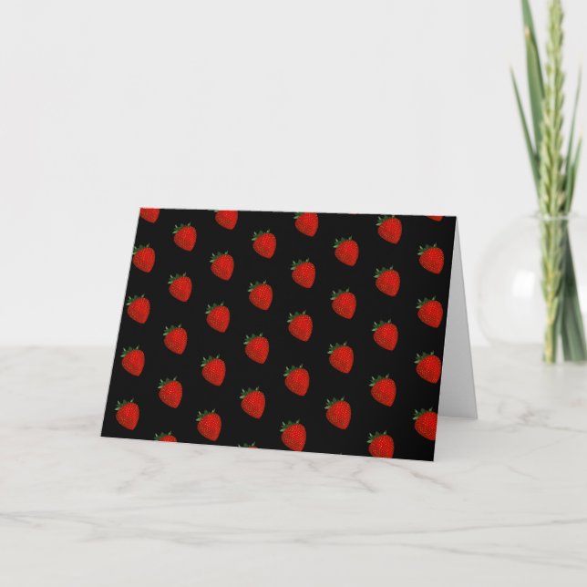 carte à fraise (Devant)