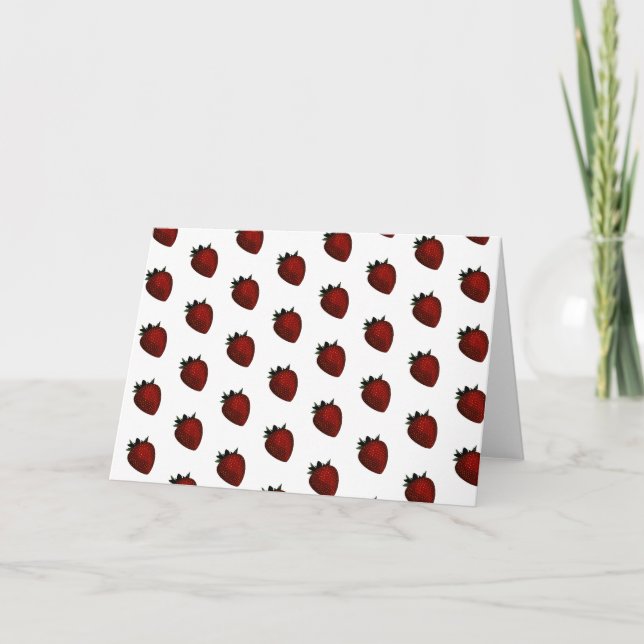 carte à fraise (Devant)