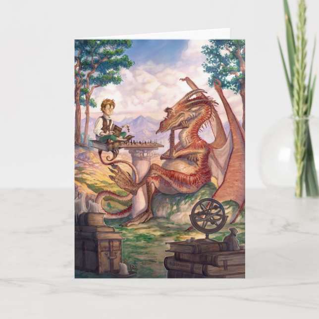 Carte “A Golden Afternoon” Greeting Card (Devant)