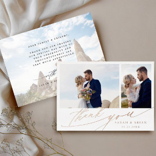 Carte à huile de Merci Mariage photo 3