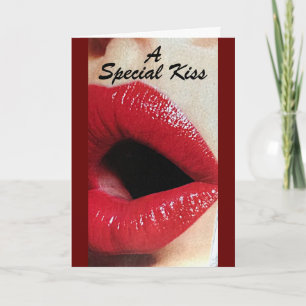 CARTE A **KISS SPÉCIAL** POUR VOTRE ANNIVERSAIRE