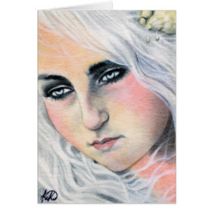 Carte à la dérive de sirène