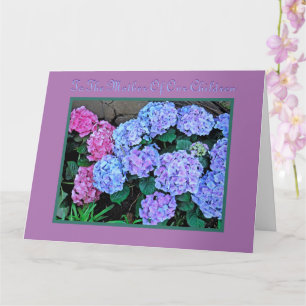 CARTE À LA MÈRE DE NOS ENFANTS / JOLIE JOUR DE LA MÈRE