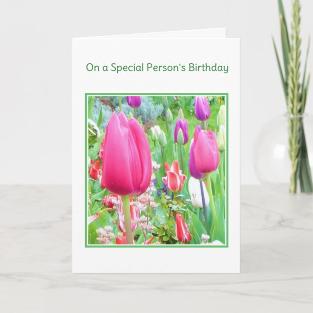 Carte A l'anniversaire d'une personne spéciale... religi (Devant)