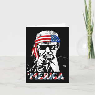 Carte (à l'arrière) Trump - La première fois - s'est bat