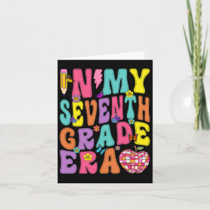 Carte À l'époque de ma 7e année 7e année Retour à l'écol