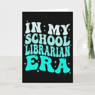 Carte À l'ère de la bibliothécaire de mon école, retour