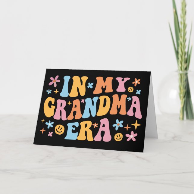 Carte À l'ère de ma grand-mère je (Devant)