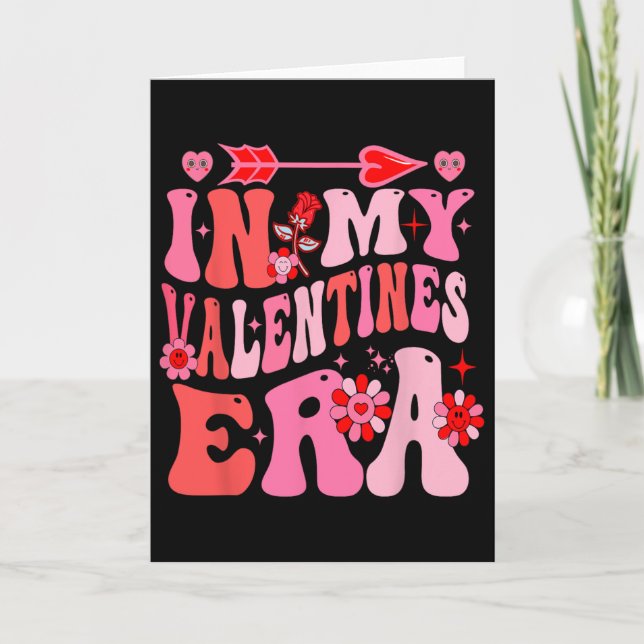 Carte À l'ère de ma Saint-Valentin Femmes Filles 1  (Devant)