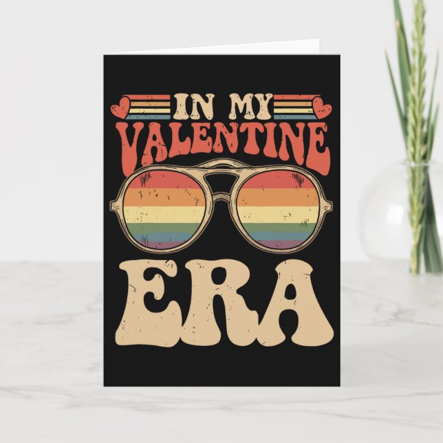 Carte À l'ère de ma Saint-Valentin Mignonnes Filles pour (Devant)