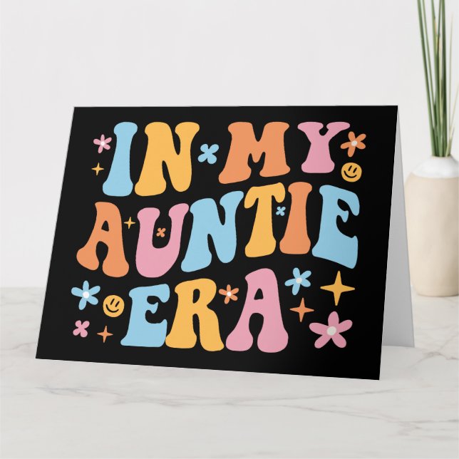 Carte À l'ère de ma tante je (Devant)