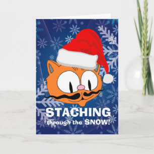 Carte À l'intérieur - Entrer à travers la neige! Humoris