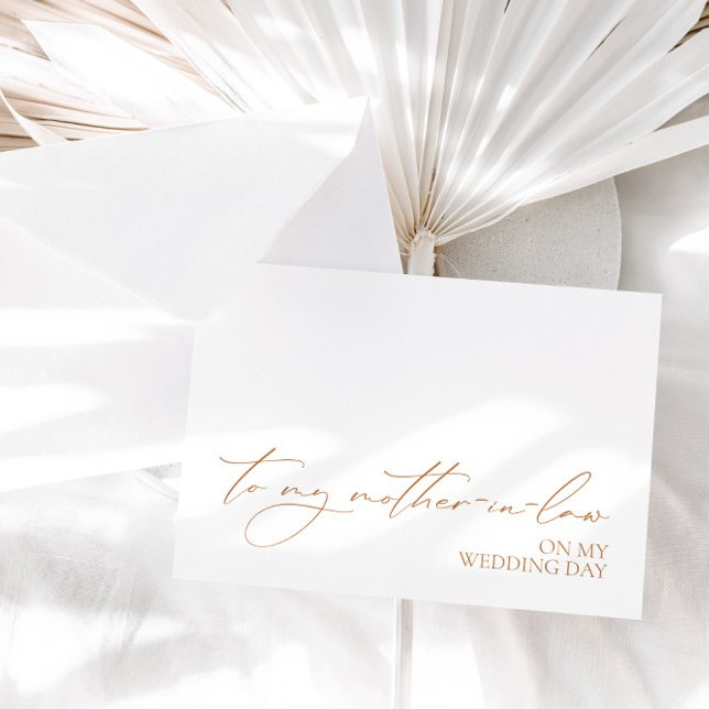 Carte "À ma belle-mère le jour de mon mariage" (Créateur téléchargé)