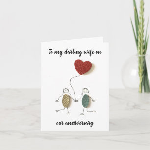 Carte - À Ma Femme Chérie À L'Occasion De Notre An