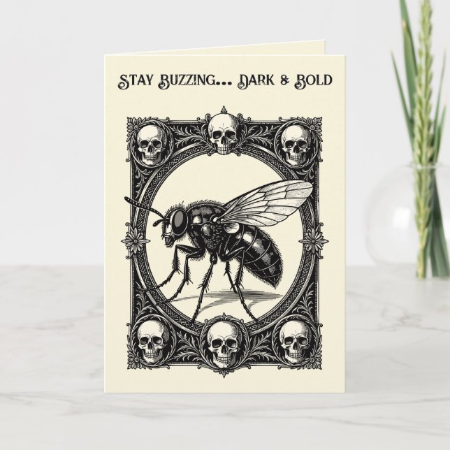 Carte A Massive Monstrous Fly (Devant)