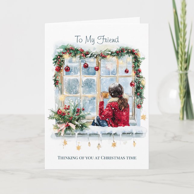 Carte À mon ami Noël (Devant)