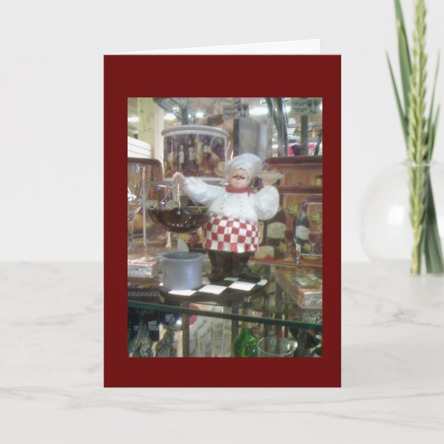 CARTE À MON **CHEF PRÉFÉRÉ** POUR SON ANNIVERSAIRE (Devant)