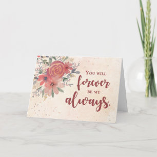 Carte À mon conjoint pour notre anniversaire de mariage 