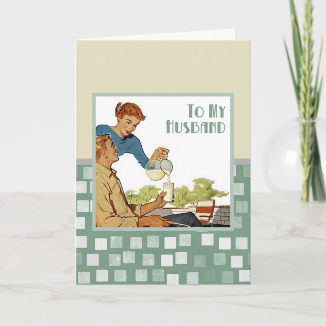 Carte À mon mari (Devant)