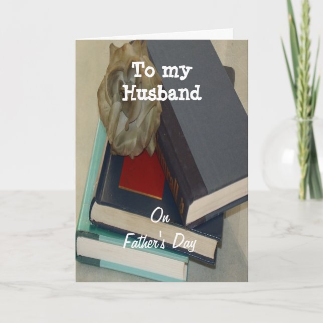 Carte À mon mari en Fête des pères (Devant)